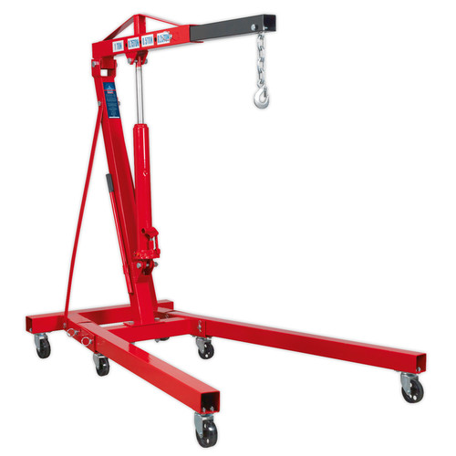 Folding crane engine - crane,