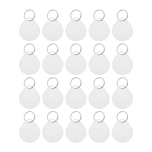 20pcs plastic key tags - plastic,
