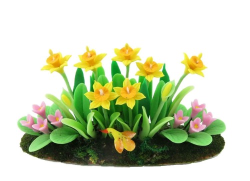 Dolls house daffodils - dolls,