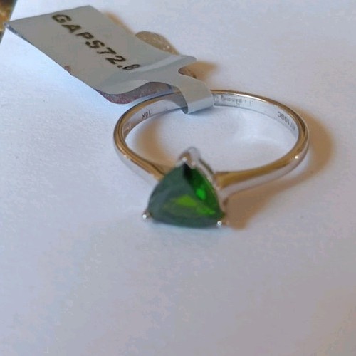 Gemporia 10k white gold chrome - white, gold,chrome