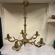 Vintage solid Brass 5 Arm