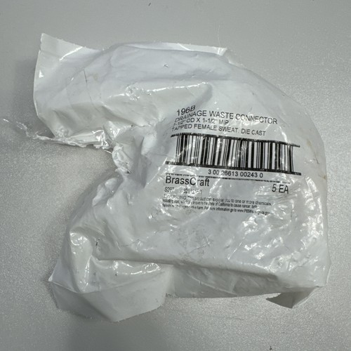 Drainage waste connector 2 - connector, 1/2