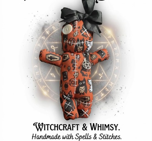 Voodoo soft toy doll - voodoo, plushie