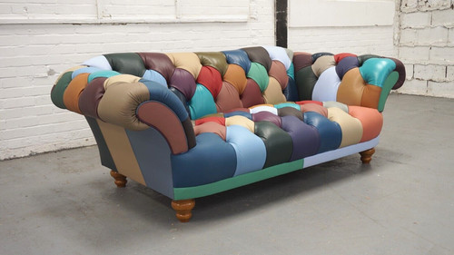 Chesterfield seater sofa - 3,