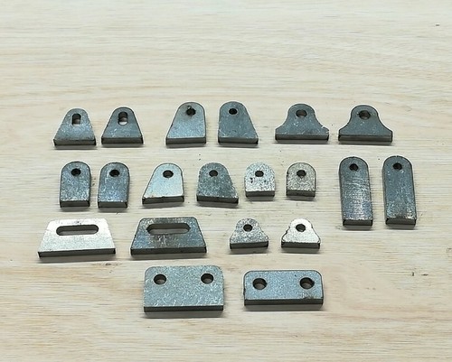 6mm weld tab kit brackets - 6mm,