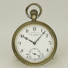 Rare! Antique H. SAMUEL Pocket Watch no gold no silver jewelry jewellery RAR