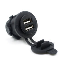 DC12V 2.1A Car Cigarette Lighter Socket Dual USB Charger Power Adapter Outlet