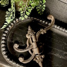 Cast Iron Swivel Hook Vintage