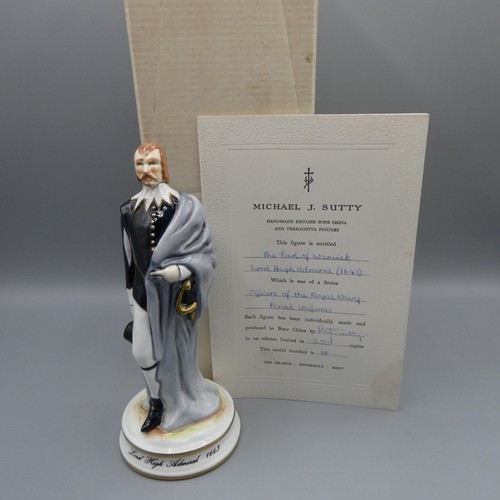 Michael sutty figurine earl - figurine, of