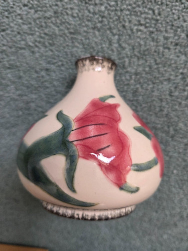 Cobridge corncockle squat vase - squat,