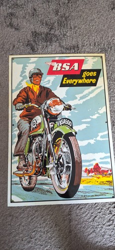 Bsa goes everywhere - bsa, bsa500