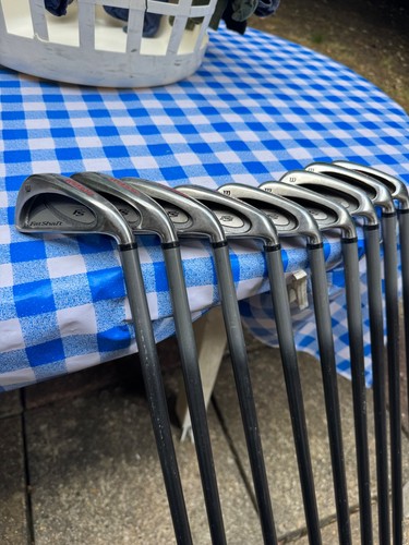 Men wilson fat - shaft, irons
