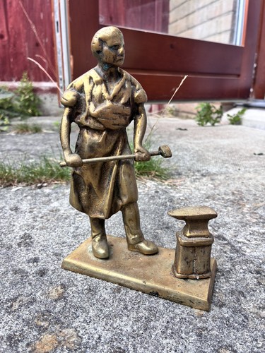 Heavy vintage solid - solid, brass