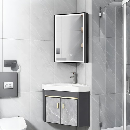 35x50cm corner cabinet with - 35x50cm,
