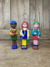 Vintage Tots Tv Rubber 5.5" Figures Tilly Tiny, Tom 1990'S Retro Toys
