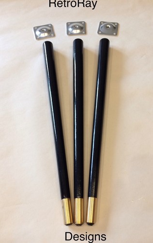 Set black tapered - of,