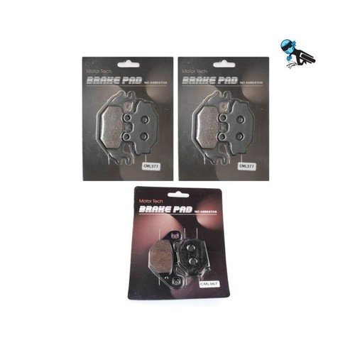 Full brake pads rr - brake,