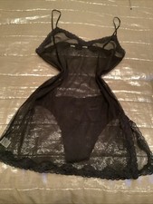 Vintage 70’s Black Sheer