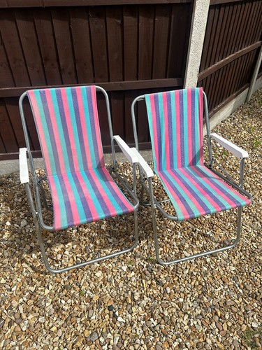 Vintage folding deck - folding, chair