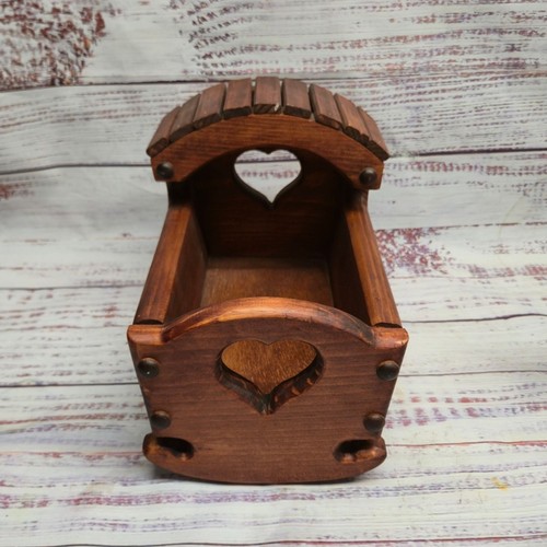 Handmade vintage wooden - wooden, baby