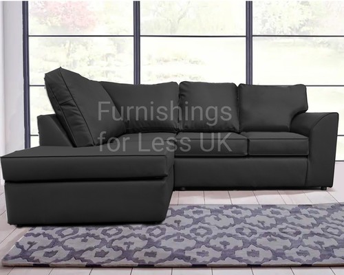 Leather corner sofa dalmore - leather,
