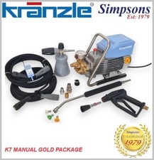 Kranzle K7/122 Pressure Washer GOLD PACKAGE - MOBILE VALETER / DETAILER   