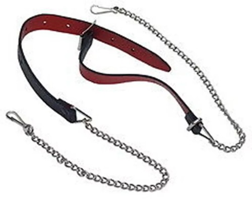 Chrome kilt sporran chains - sporran,