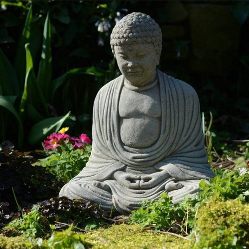 Large buddha statue - statue, ornament