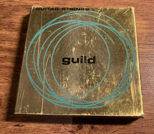 Vintage guild guitar strings - guitar,