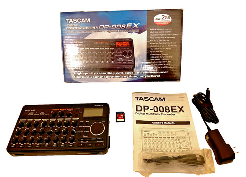 Tascam 008ex track - dp-008ex, 8-track