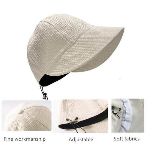 Summer bucket hat - wide, brim