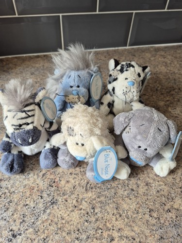 Blue nose friends - blue, plush