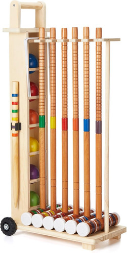 Player croquet set for - 6,