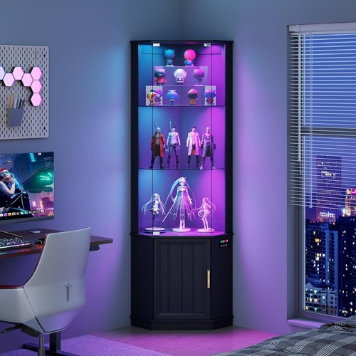 Corner glass display - corner,