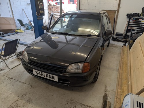 1998 toyota starlet - sr, 1.3