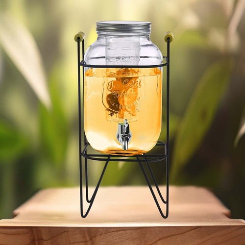 Glass vintage beverage - 4l,