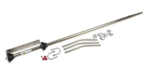 Silver rod antenna venom - cb,