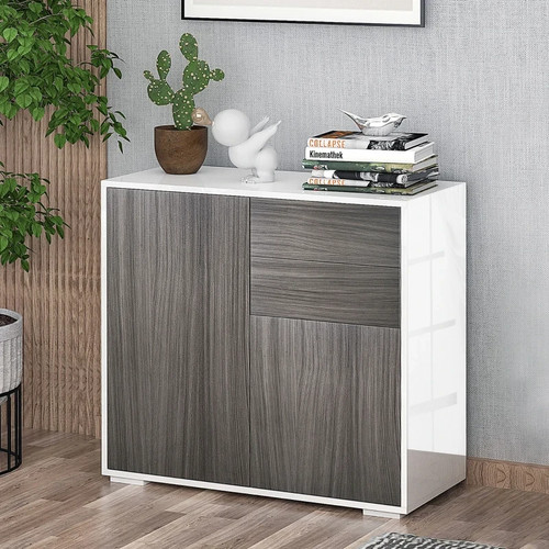 High gloss frame sideboard - high,