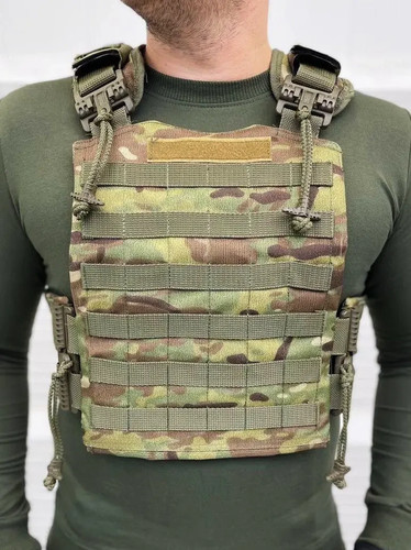 Tactical multicam plate