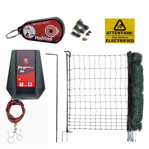 Electric poultry netting 50m - poultry,
