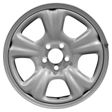 68727 Refinished OEM Wheel Steel Fits 2003-2007 Subaru Forester Silver Painted