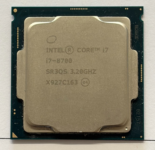 Intel core 8700 2ghz - core, i7-8700