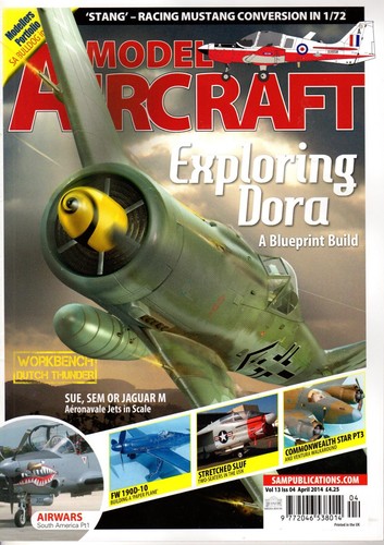 Model aircraft monthly - model, back
