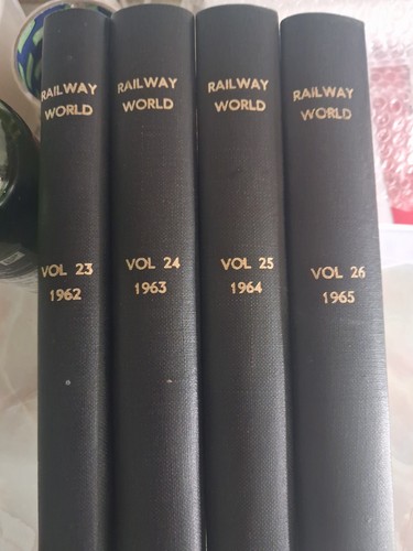 Bound volumes railway - bound,