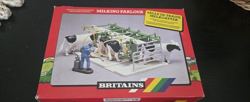 Britains farm toys - farm, milking