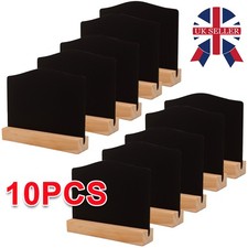 10 pcs Wooden Mini Blackboard