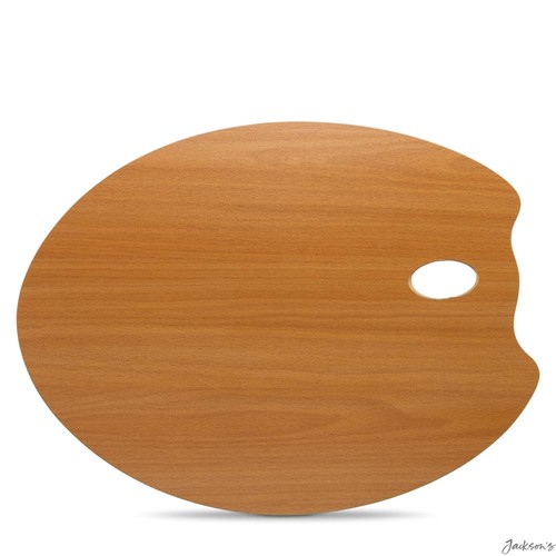 Mabef oval palette - oval, mdf