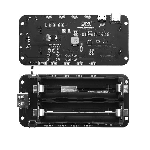 18650 battery shield v8 - 3v/5v,