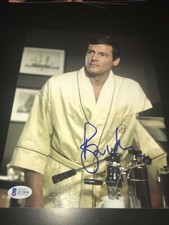 ROGER MOORE SIGNED AUTOGRAPH