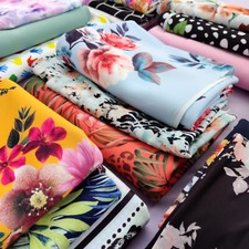 Jersey Fabric Remnants Bargain